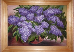 Сирень. Художник: Анна Шаповаленко